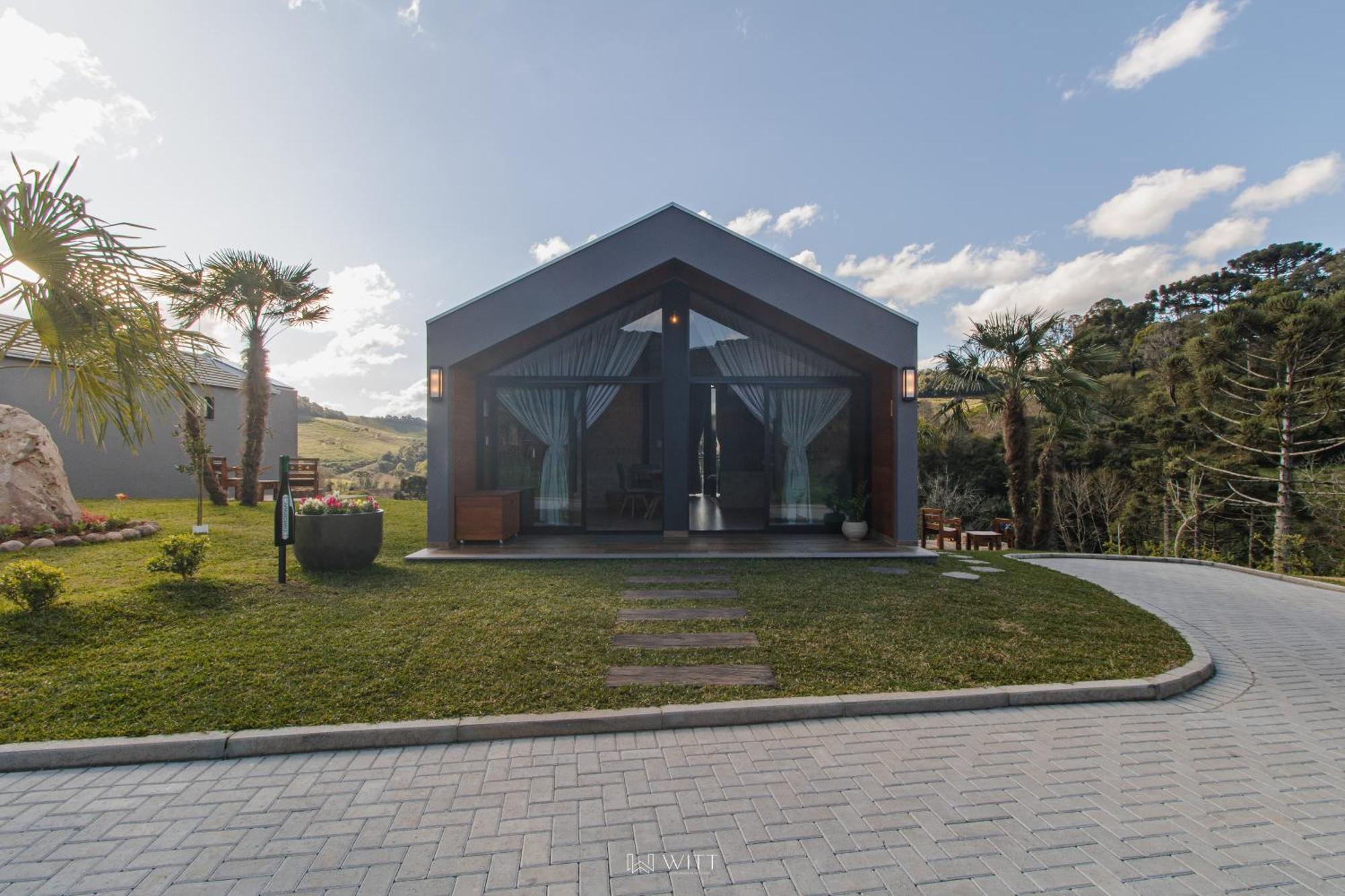 Cabanas Le Vigne Pinto Bandeira Exterior foto